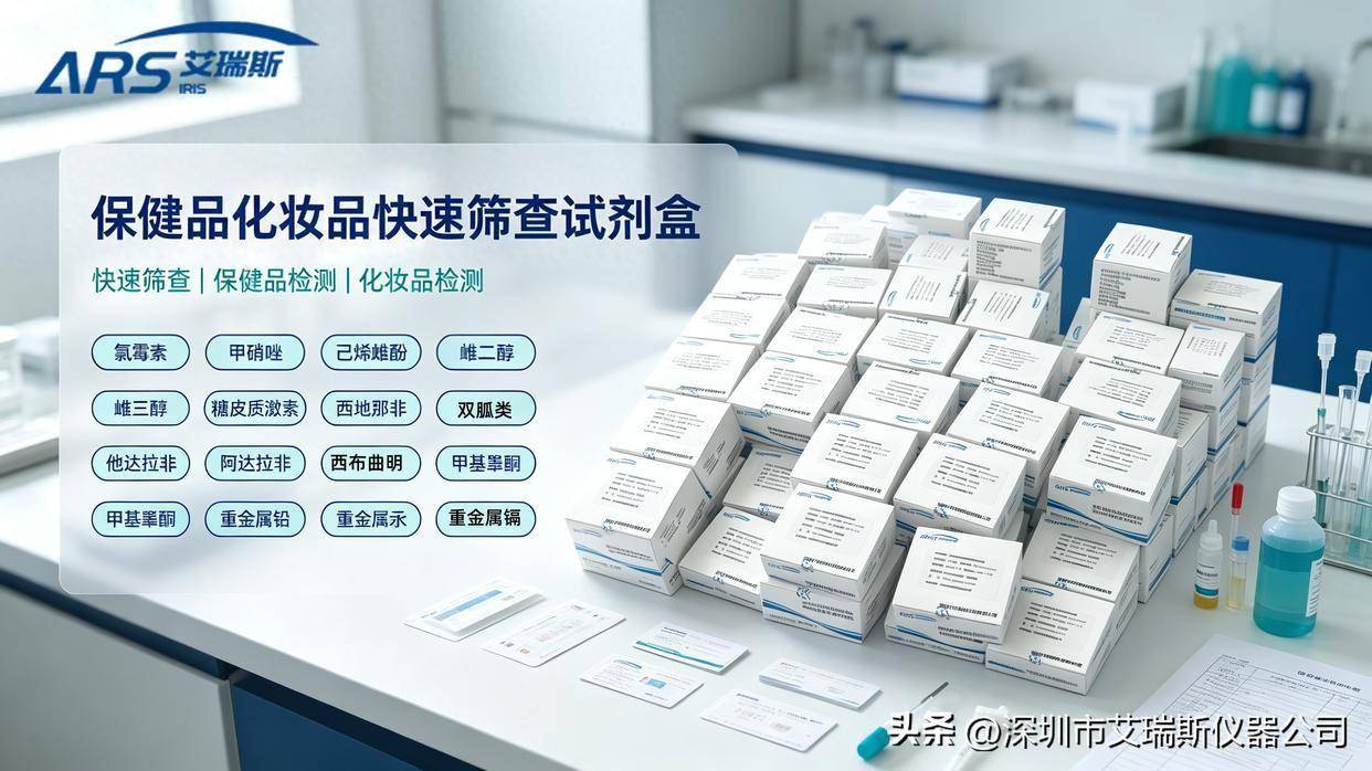 化妆品中地塞米松胶体金检测卡快筛试剂盒