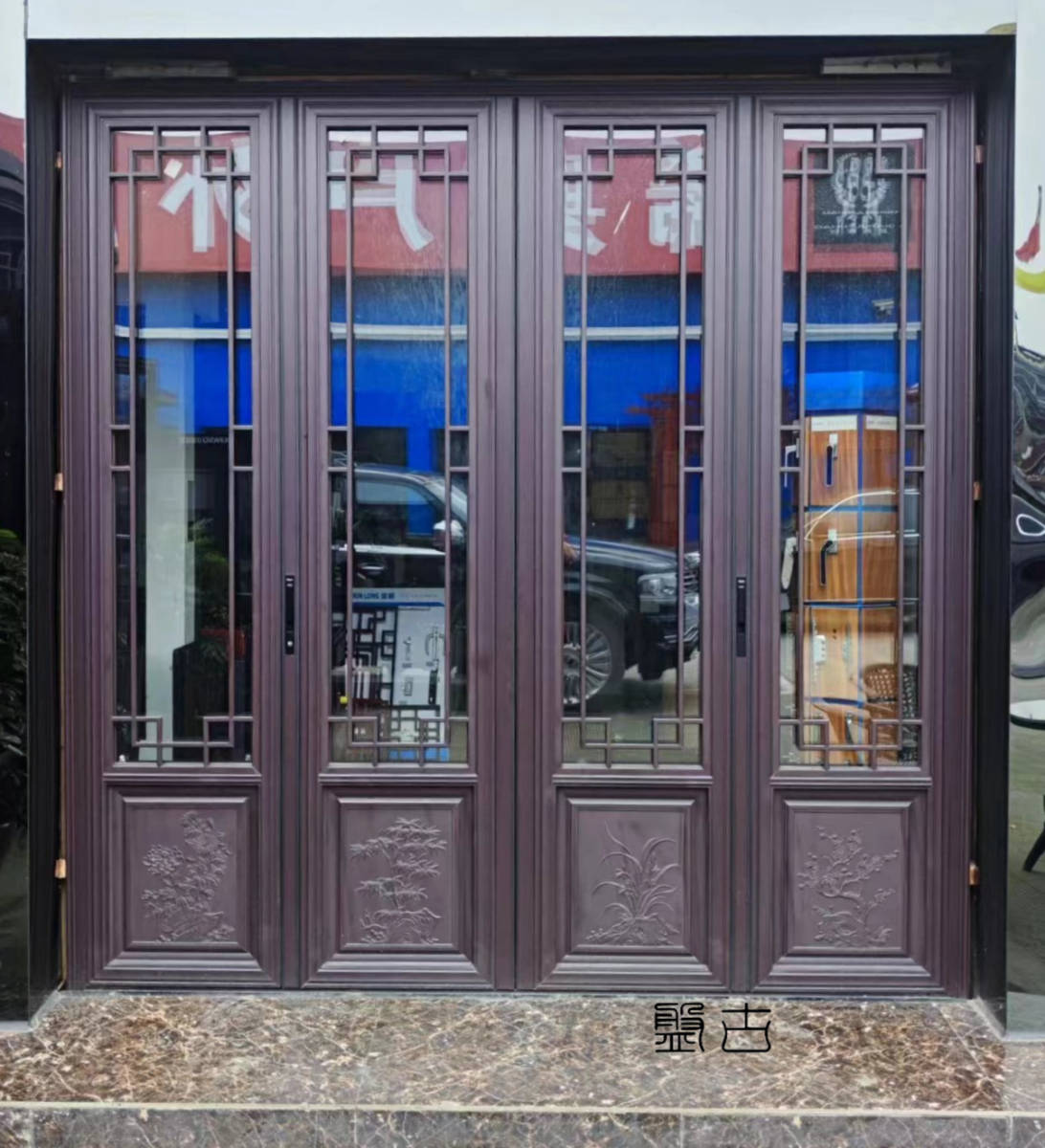 盘古铝业中式美学仿古门窗