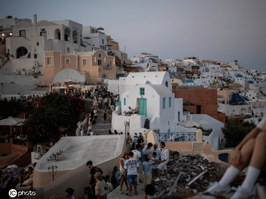 童话世界希腊圣托里尼岛