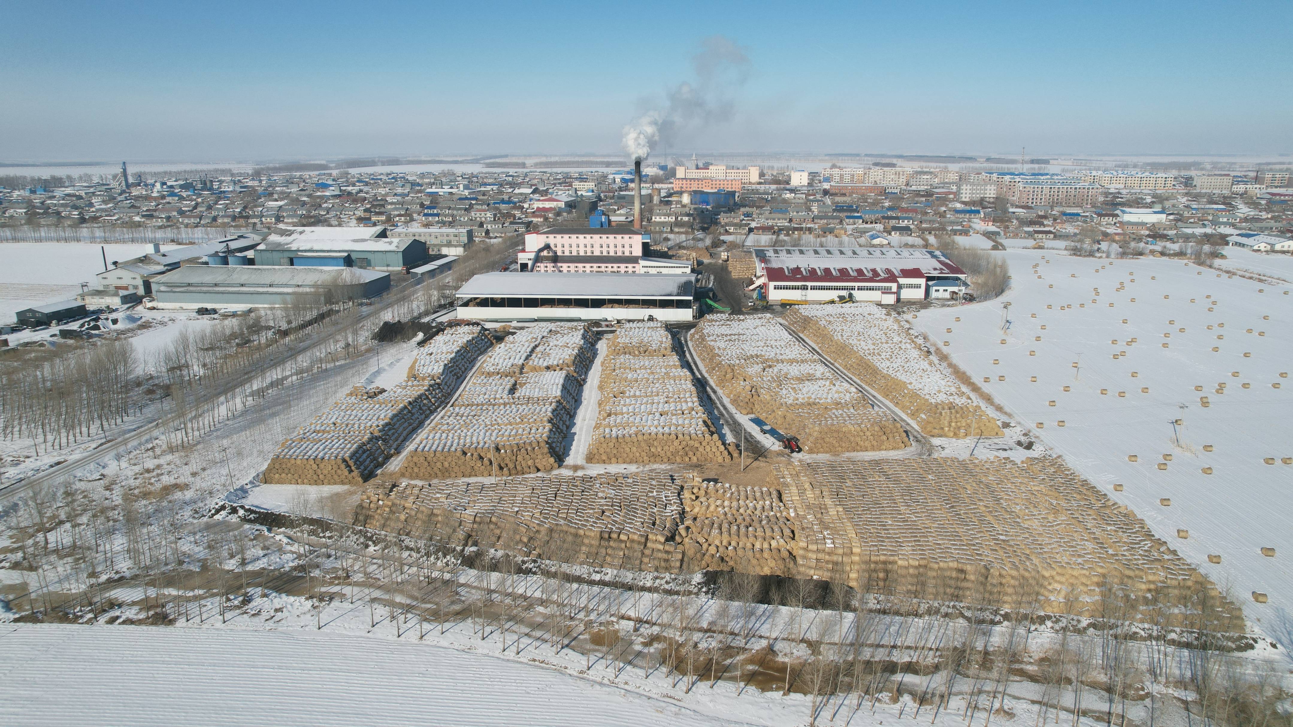 为海北镇新村小区和海伦惠丰村镇银行供热的海伦市君佳新能源供热有限