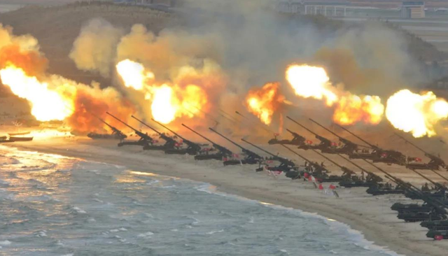 韩军_朝鲜军队_延坪岛