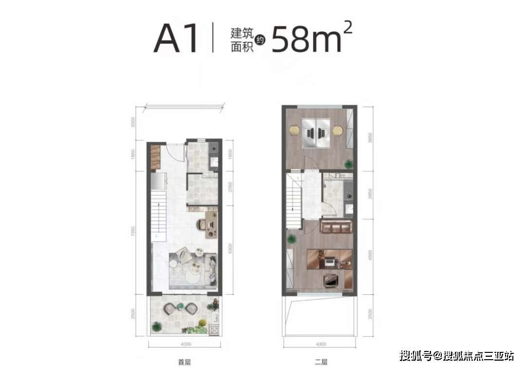 萬寧壹號內獨有景觀園林約3.5萬平方米,一軸三園設計