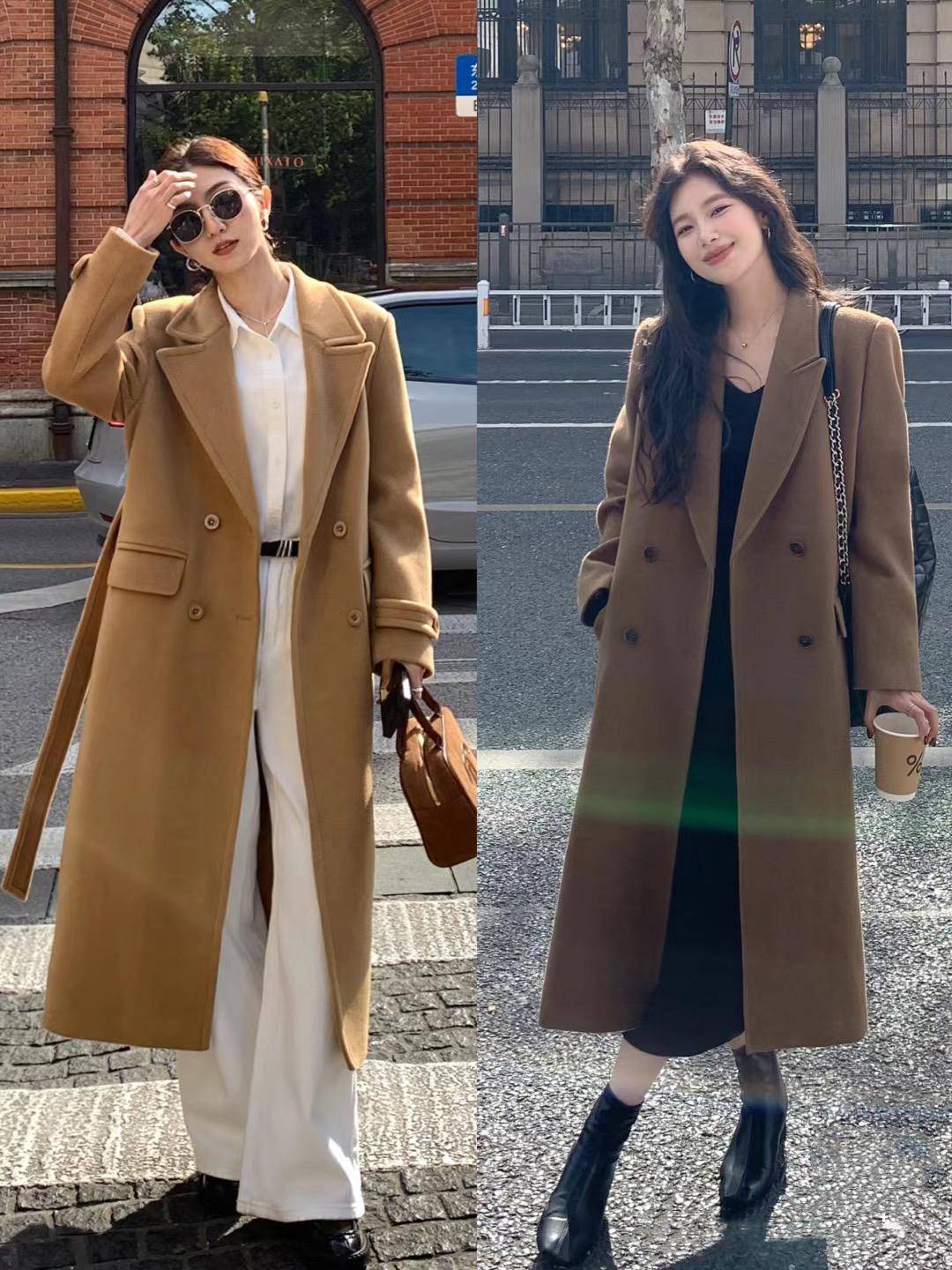 韩剧女主都爱穿的长大衣,这样搭高级显气质,真适合轻熟龄!