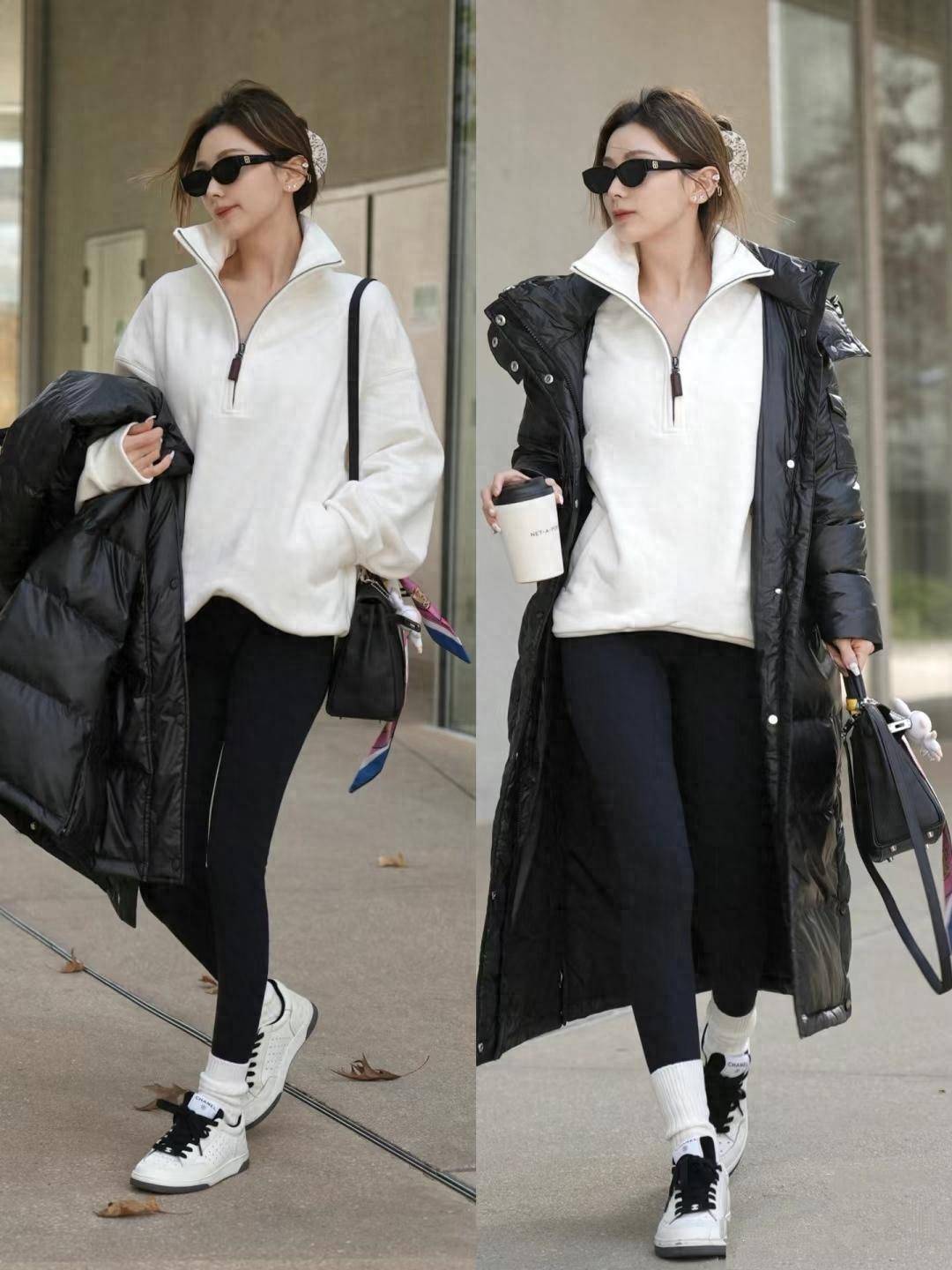 长款羽绒服 芭比裤又流行了!选择搭配时需要考虑三点!_感觉_建议_趋势