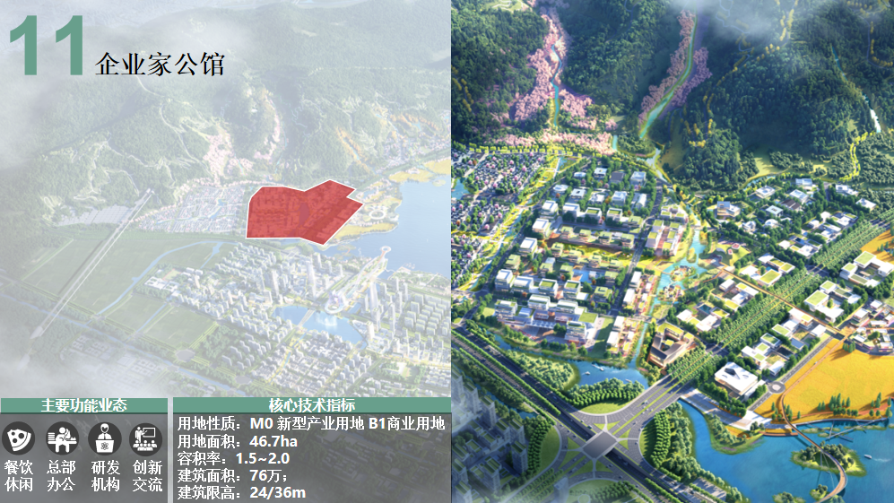有房丨路桥飞龙湖板块11个地块亮相 含路桥250米最高楼,民企之窗,cbd