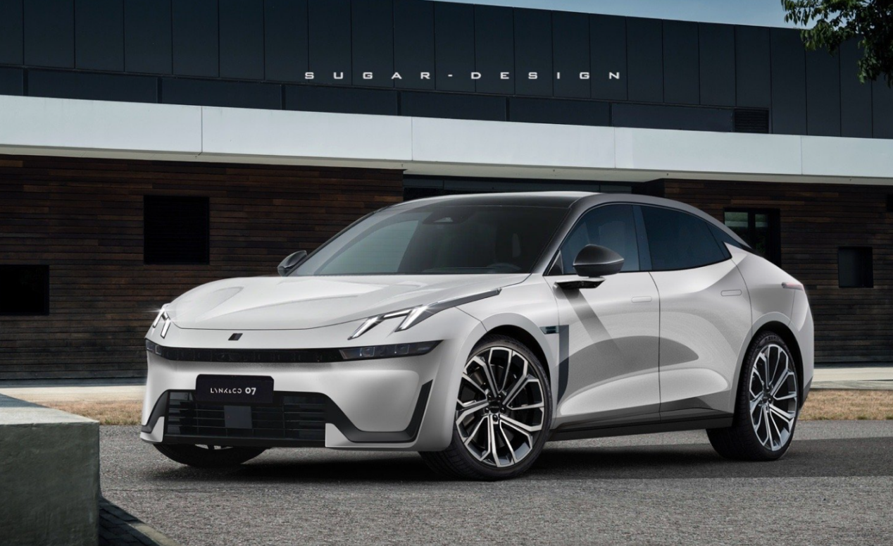 领克硬刚合资作品:全新轿跑路试曝光,y字日行灯很打眼_搜狐汽车_搜狐