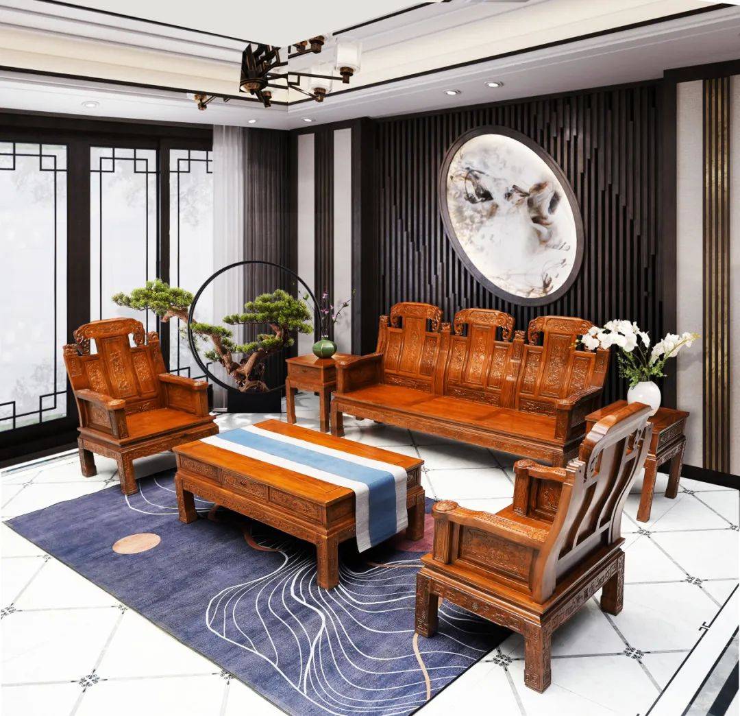 臻匠红木家具之客厅系列