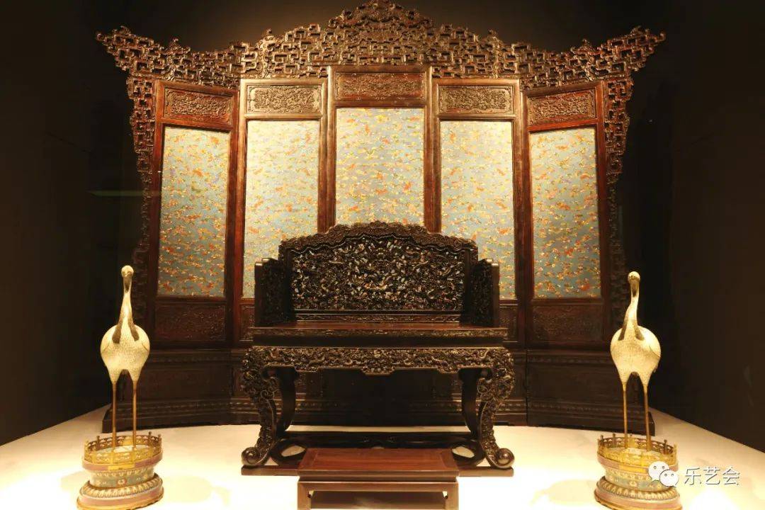 文物中的吉祥龙:乐艺会新年贺春专辑3家具篇上_故宫_宝座_黄杨