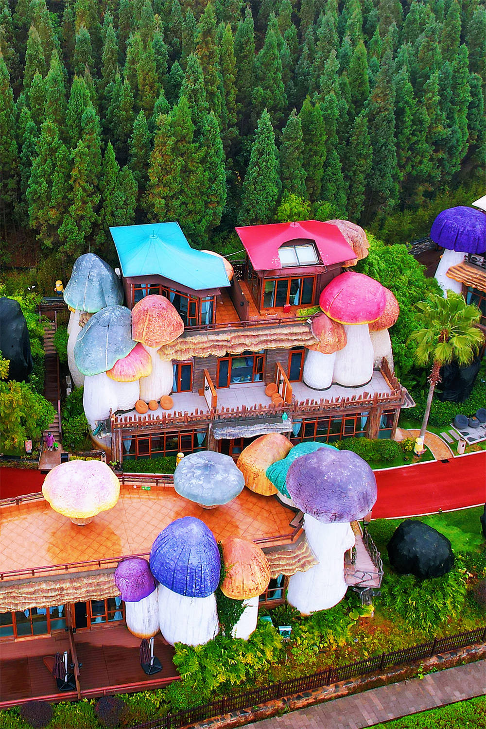 住进蘑菇野奢酒店!