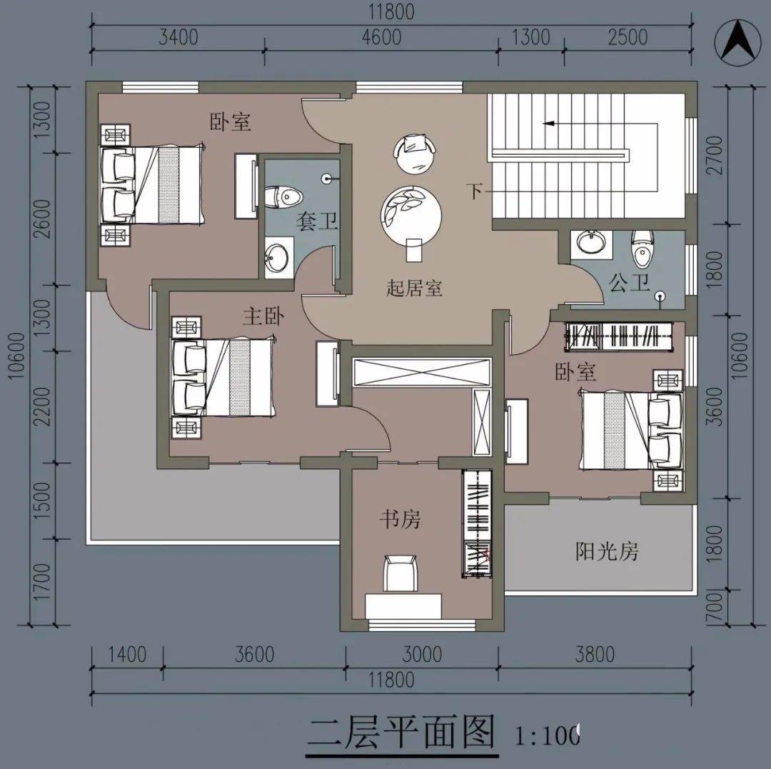 9款农村自建别墅户型设计,实用美观,备受好评