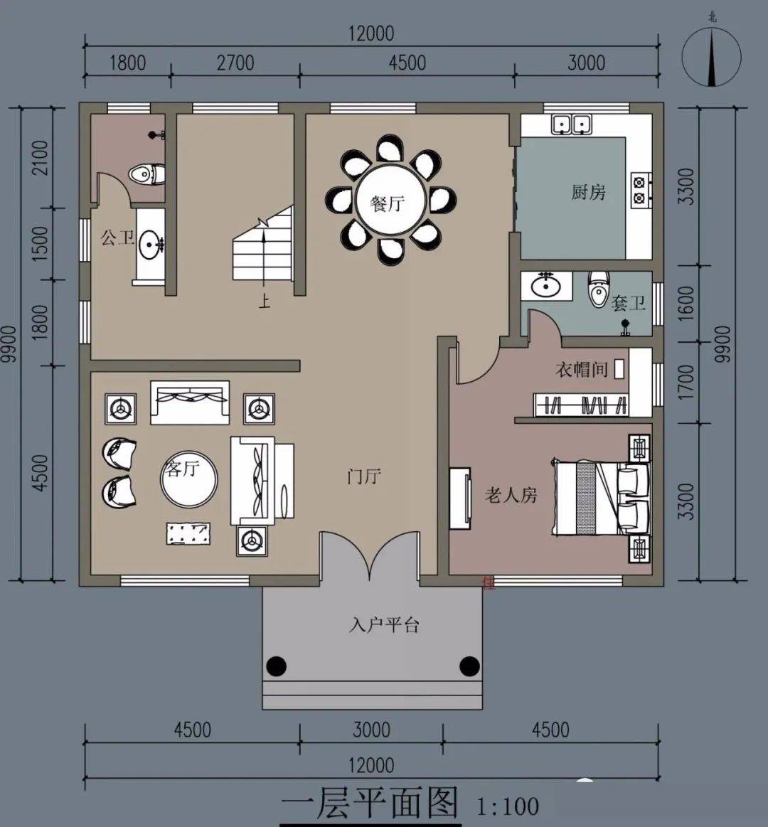 房屋设计图 自建 农村图片