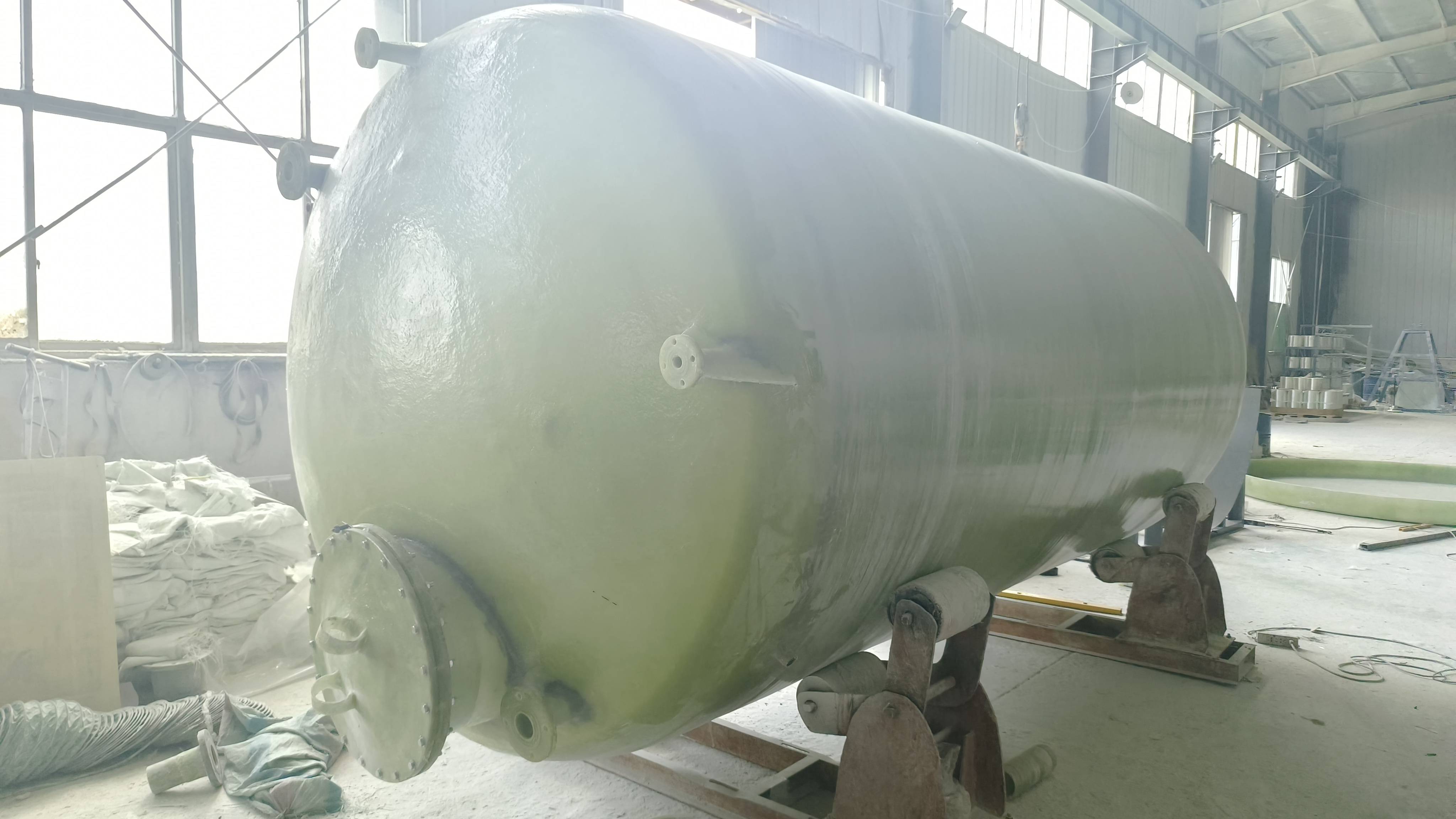 次氯酸钠大型酱油酿造罐_过程_进行_制造