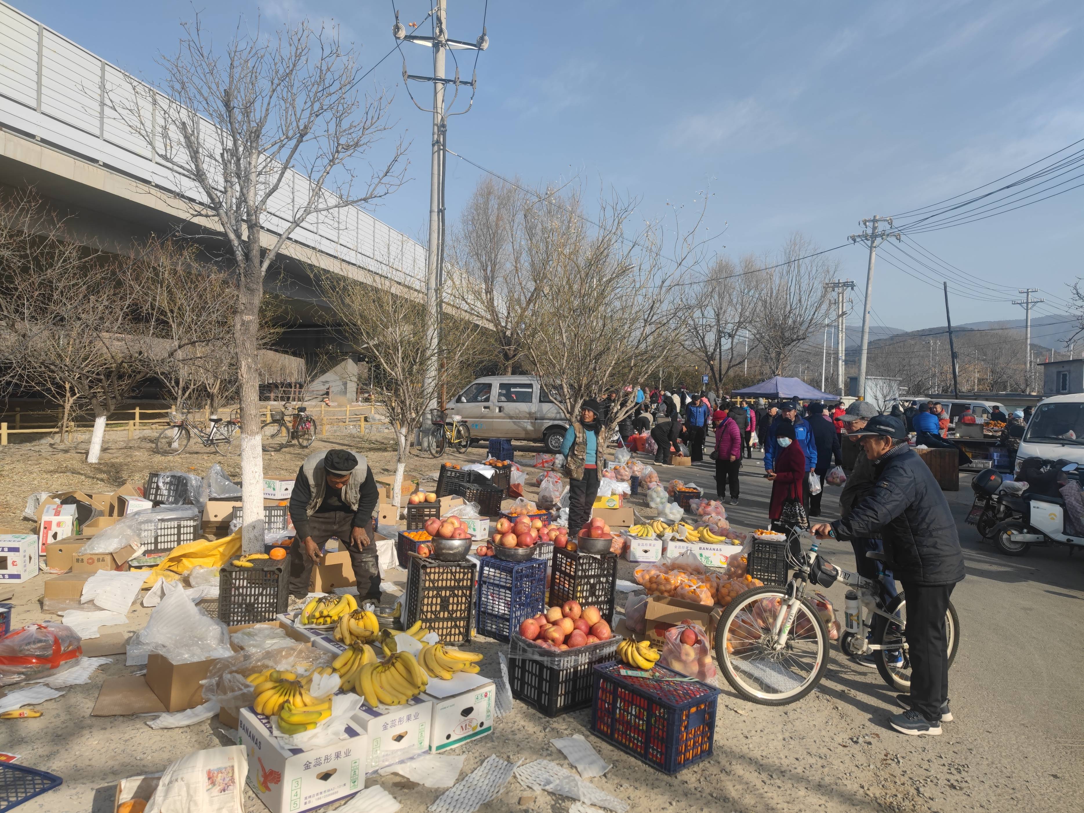【景区名称】西杨坨大集【详细地址】北京市门头沟区天山陵园路西杨坨