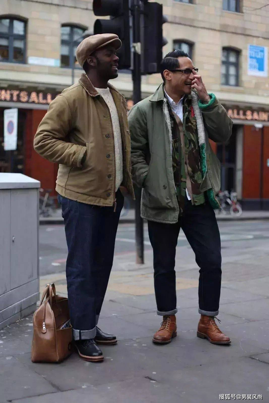 秋冬季男士工装风如何穿搭既显高级时尚又不失硬汉男人味_风格_牛仔