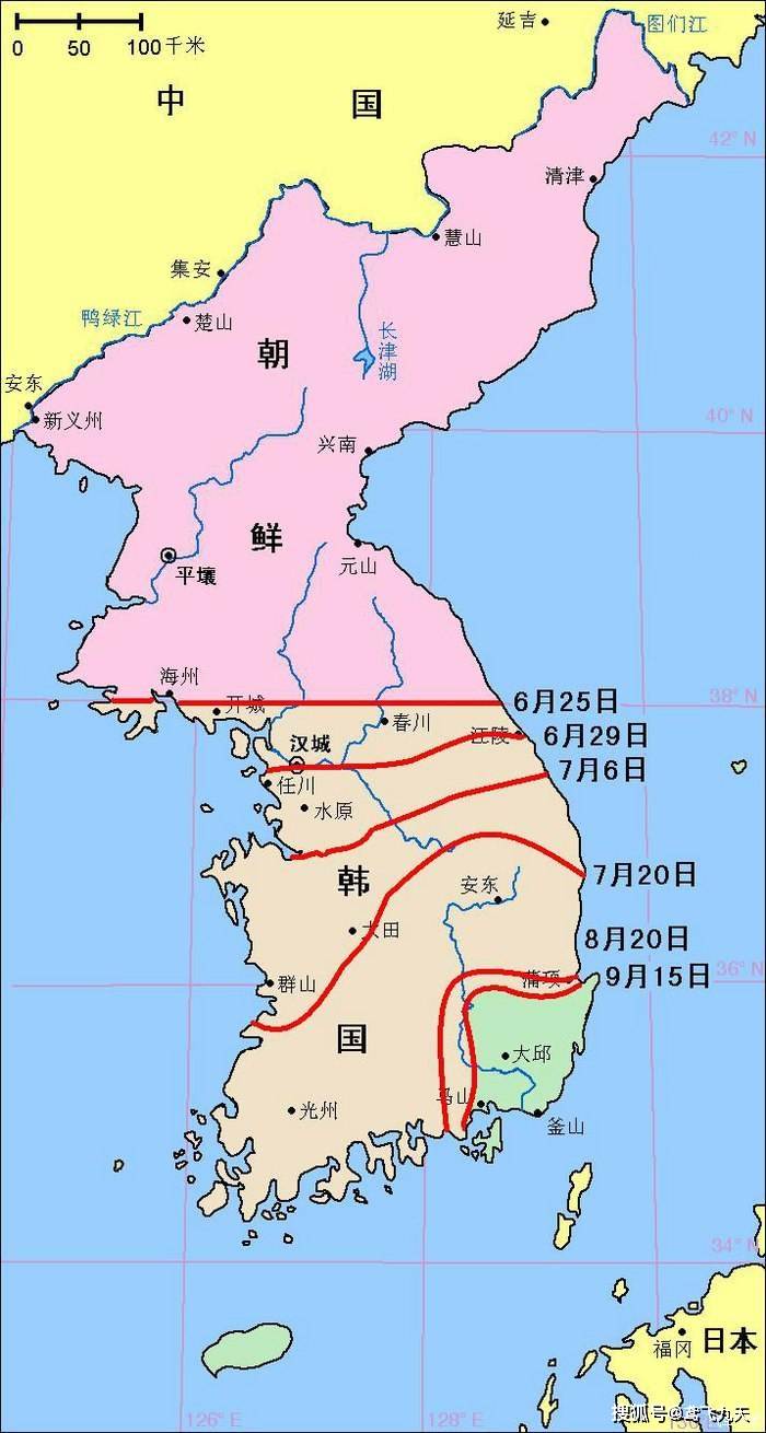 东北与朝鲜接壤地图图片