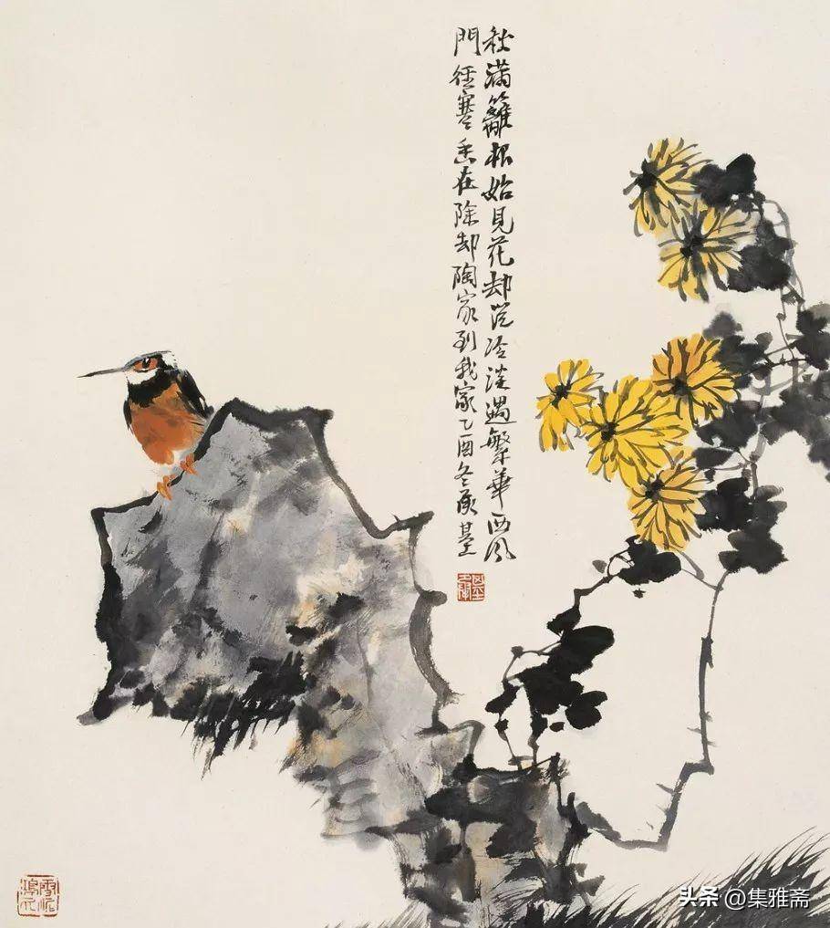 蜀中画坛一翘楚——陈承基花鸟画作品欣赏