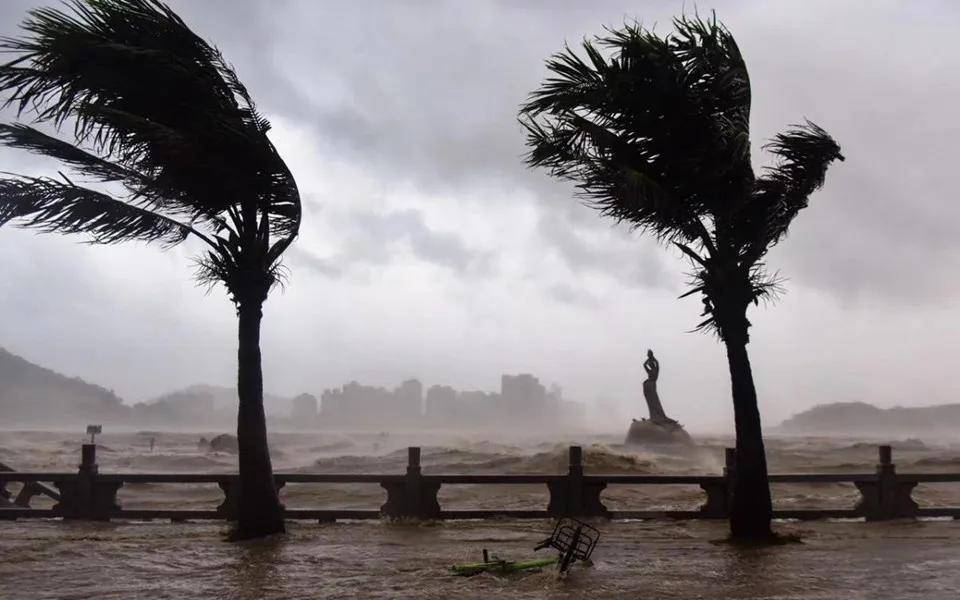 台风和飓风的共同点两者都是强烈的热带气旋,通常在温暖的海洋上形成.