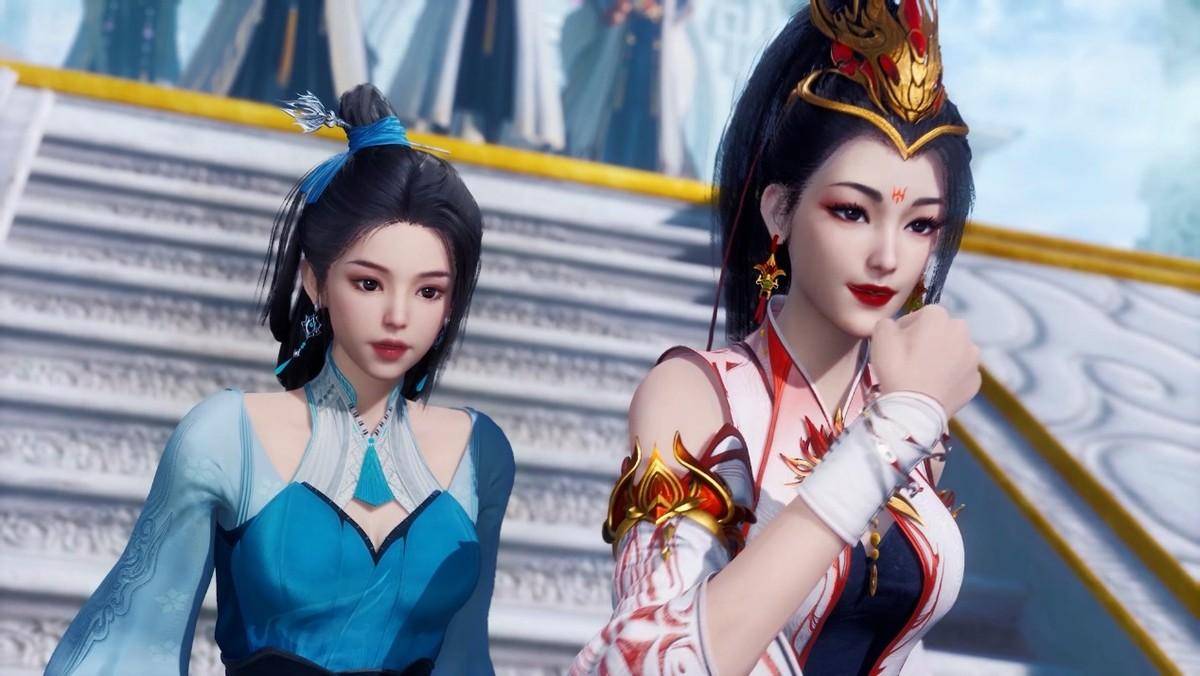 由玄机科技制作,这部动漫是欢乐修仙题材,汇集了很多国风美女.