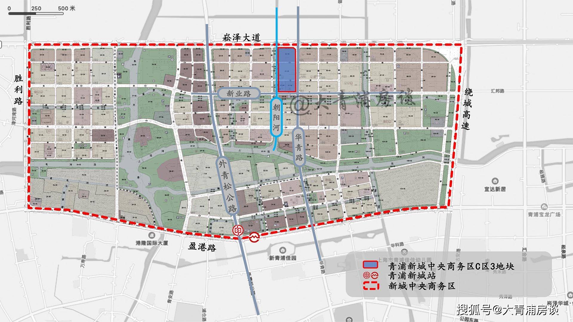 青浦大道规划线路图图片