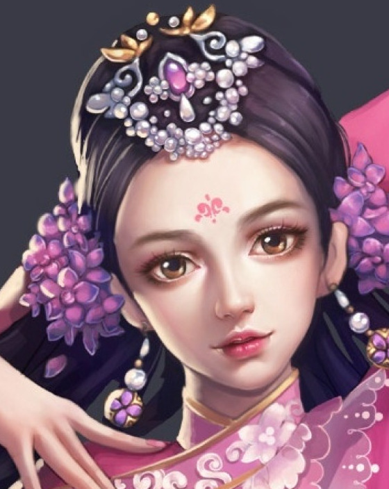 十二星座的专属古画美人,仙女下凡,动人心魄_眼角_狮子座_装束