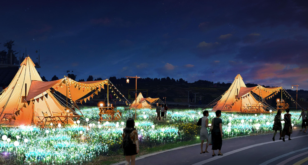 2024花田光影艺术节将于2月1日正式开幕!月满花田里,赏灯正当时!