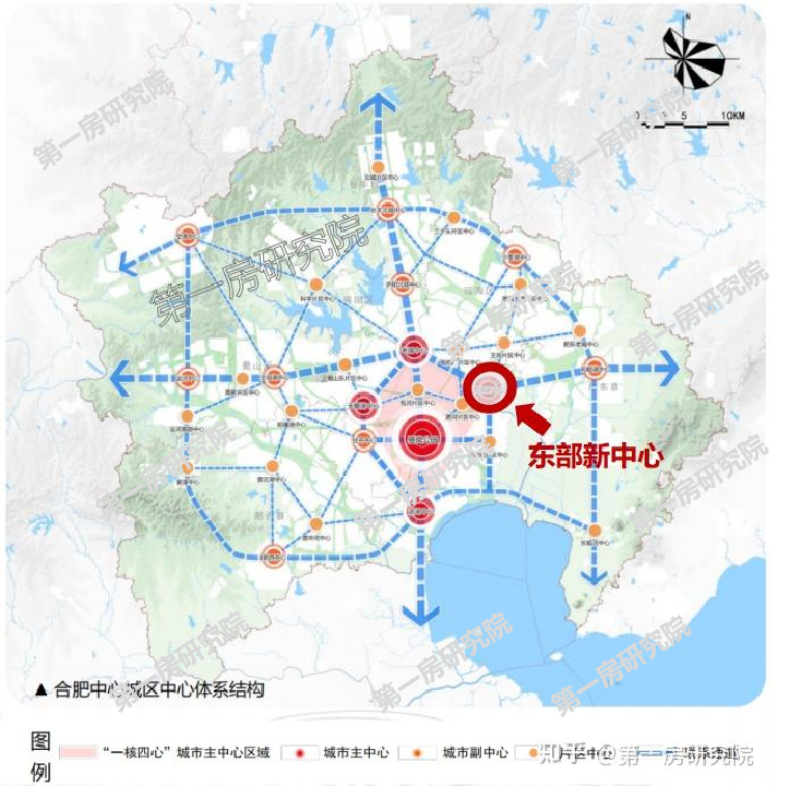 2024年,合肥東部新中心將快速推進項目建設.