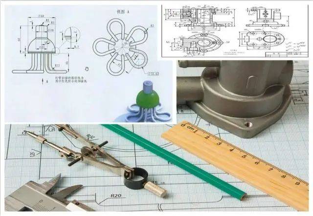 結合以前圖紙的設計尺寸,以此來確認自己的零件設計,這