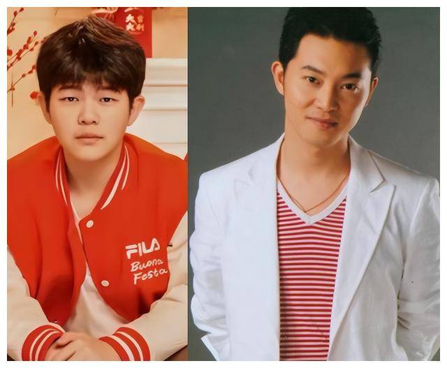 胡可晒家庭新年照,安吉变声校草基因开始凸显,鱼儿却越长越粗犷_沙溢