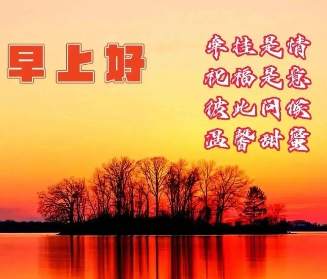 最新创意好看的早安祝福图片带字温馨 2024唯美早安问候祝福图片文字