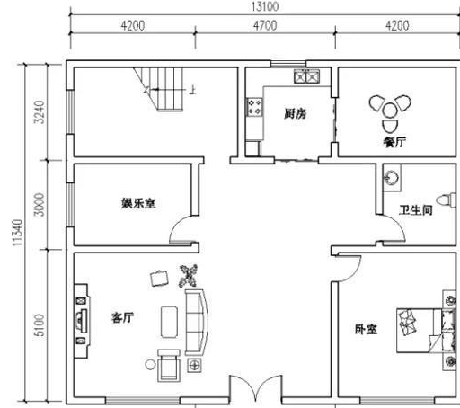 35万盖的农村自建房