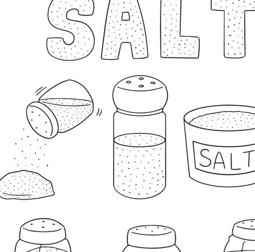 食盐袋简笔画图片