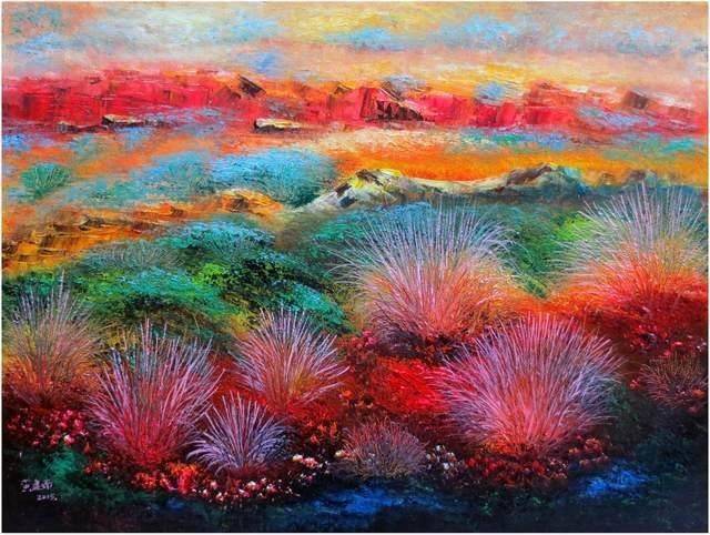 殿堂级艺术名家——黄建南_作品_国画_油画