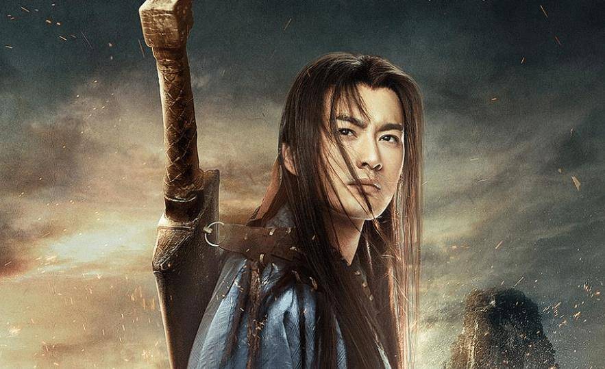 (杨过剧照)不过除了杨过的武功设定奇怪之外,法王之败也与他自己的