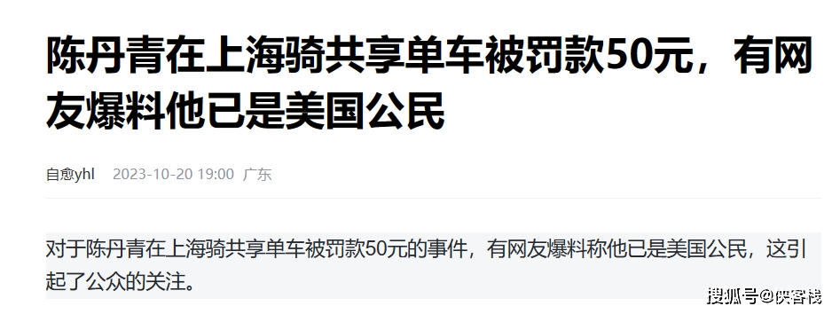 有網民再次指陳丹青是美國公民,他到大陸來都是用的臺胞證