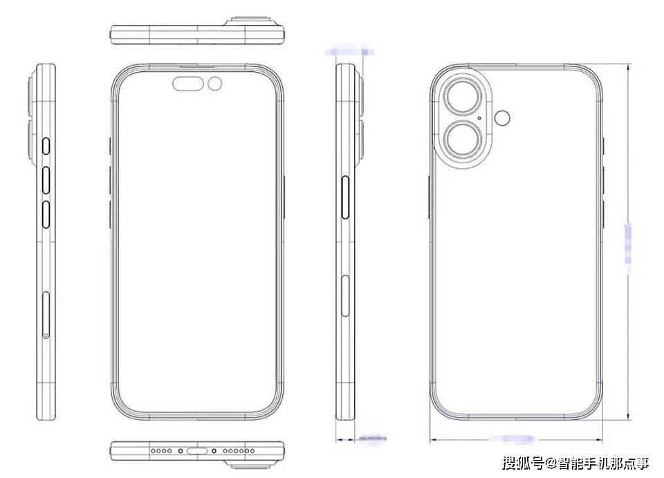 iphone16系列线稿再次浮出水面,难给友商施加压力_pro_方面_设计