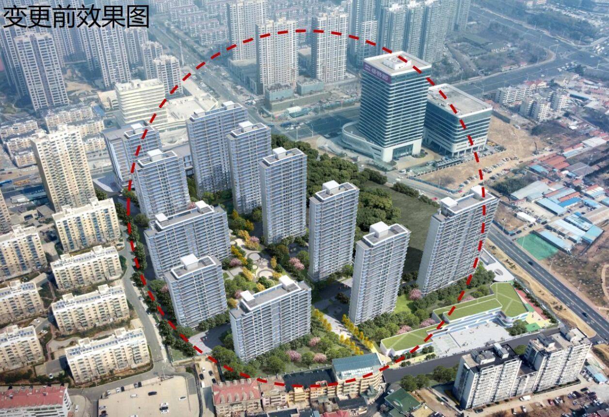灵山卫街道君悦长江规划调整,新增167户_机动车_方案