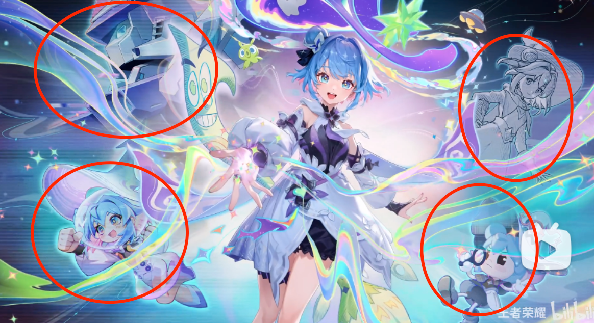 王者荣耀小乔无双皮爆料:时之魔女多变形象_皮肤_动漫_技能