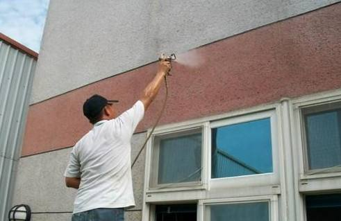 陕西真石漆施工,外墙涂料施工,外墙真石漆施工流程_进行_基层_涂层