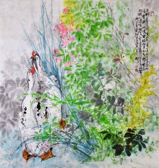 花飞龙翰——长沙市花鸟画家协会2024迎新网络精品展