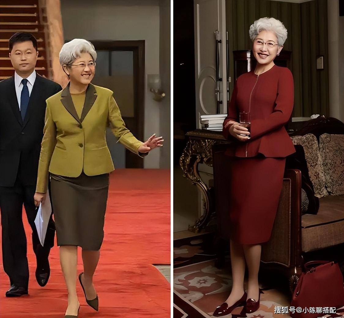 71岁最美外交官傅莹,一头白发配旗袍优雅大气,尽显东方之美