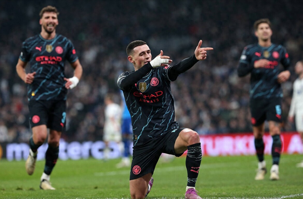 德布劳内&福登传射 b席&格拉利什伤退_埃德森_欧冠_破门