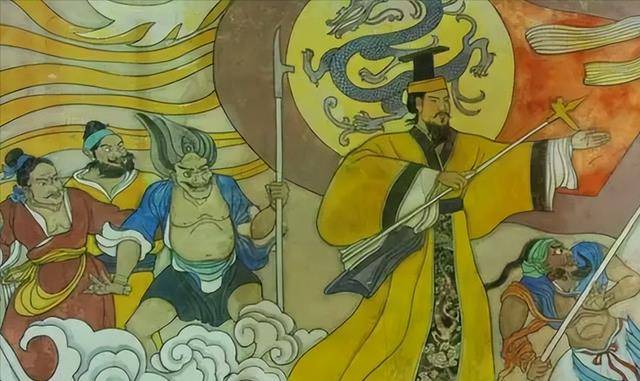 第二个姓是蚩尤,这个姓就可以直观地表明出是蚩尤和九