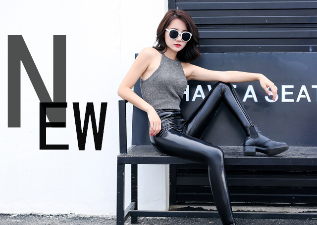 一条个性十足的皮裤,让你秒变时尚女神!_弹力_臀部_紧身