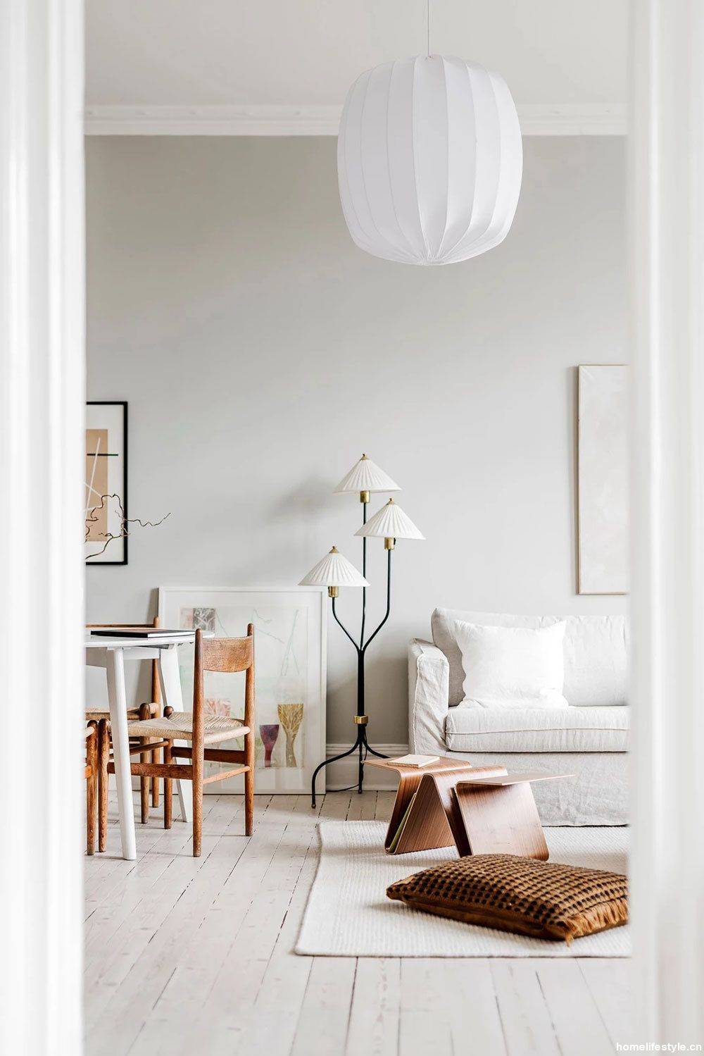 roomstyle 哥德堡宁静明亮的日式风格公寓_案例_精品_deco