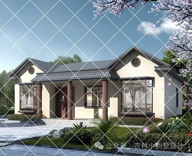 新中式作为中式建筑顺应时代的发展衍伸的新型建筑风格.