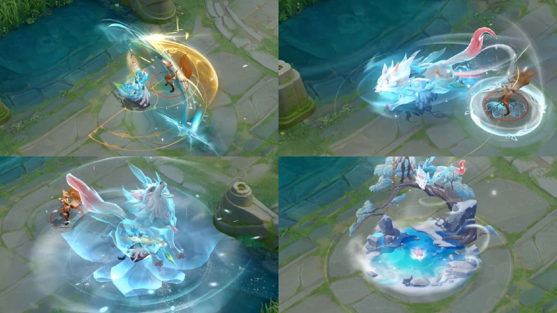 亚连落雪白狼首爆,技能召唤白狼,婉儿笑了,李元芳或喜