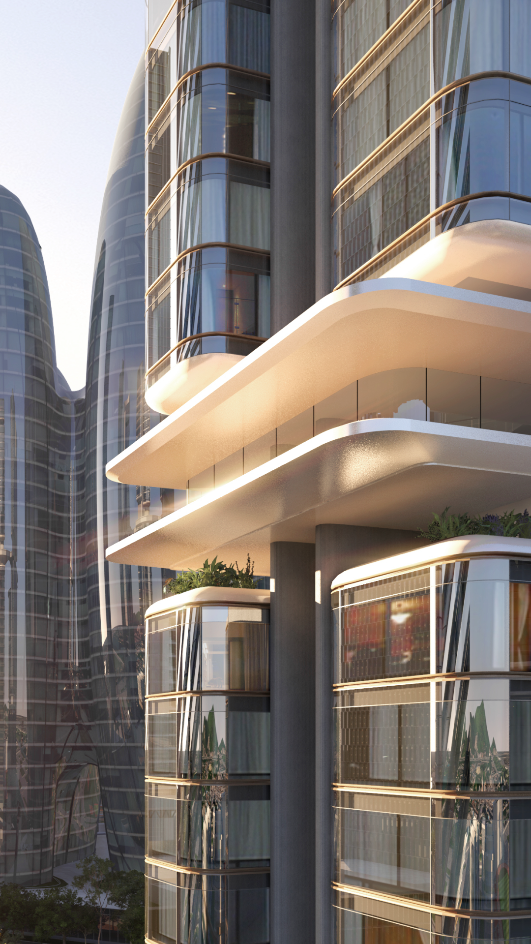 「中海·深湾胤府」效果图鉴赏⑤片区住宅很稀缺,继01年佰仕达拿下