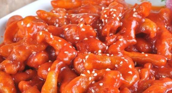 正月里要吃糖醋里脊,酸甜可口寓意日子红火,家里的最!