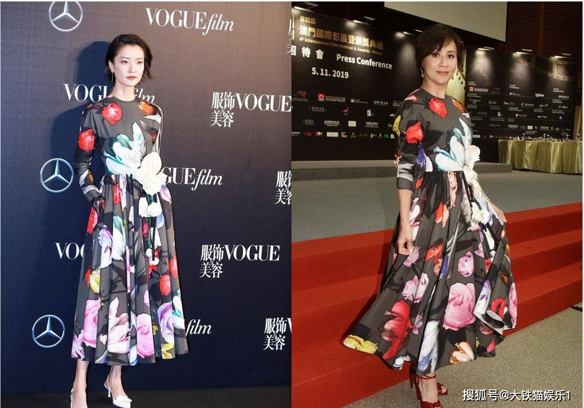 当内地女星与香港女星撞衫,当年被津津乐道的港风,竟