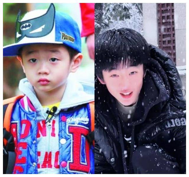 杨云还晒出了三个孩子的近照.